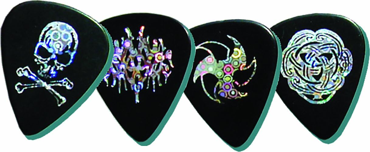D'Andrea RO351 Rock Guitar Picks, 72Piece, Heavy Assorted