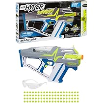 Amazon.com: Nerf Hyper Mach-100 Fully Motorized Blaster, 80