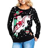 Tipsy Elves Ugly Christmas Sweaters for Women - Funny Festive Womens Christmas Sweaters - Cute Winter Holiday Outfit