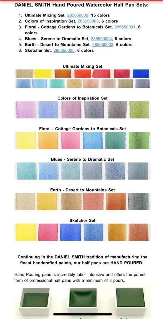 Best pan watercolor daniel smith