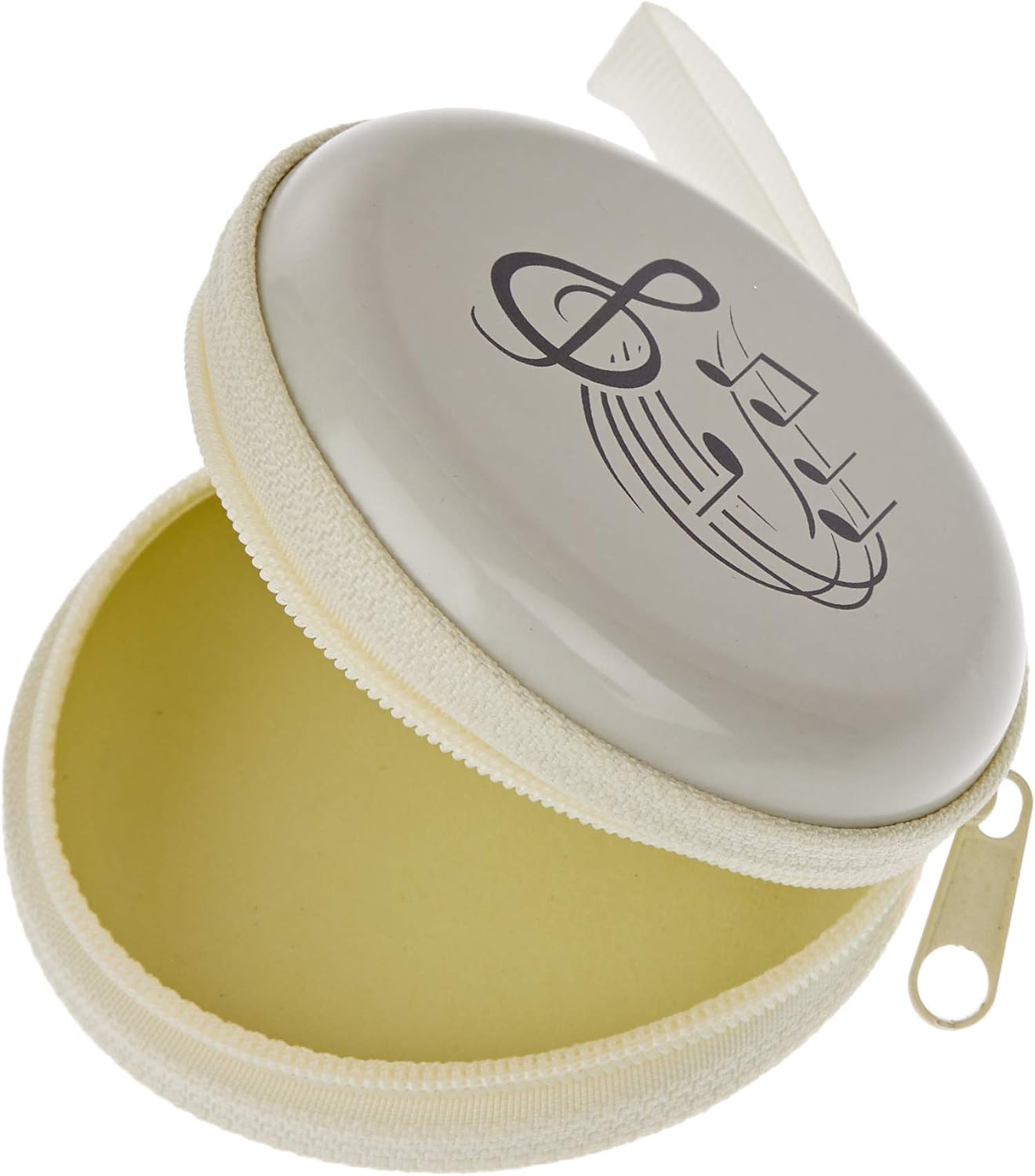 Mopec Girl Music Wallet with Zip diameter 7cm.Pack of 4, Ivory, One Size, 4, Ivory White - Image 3