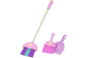 Battat – Play Circle – Broom & Hand Broom – Dustpan Accessory – House Cleaning Toys – Pretend Play – Mighty Tidy Sweep Set – 