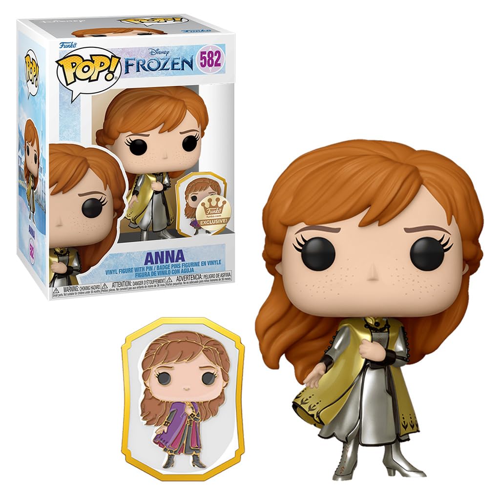Pop! Frozen - Anna Gold Ultimate Princess with Enamel Pin Exclusive