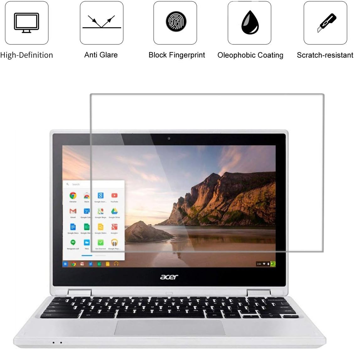 (3 Pack) 11.6inch Laptop Anti Glare Screen Protector