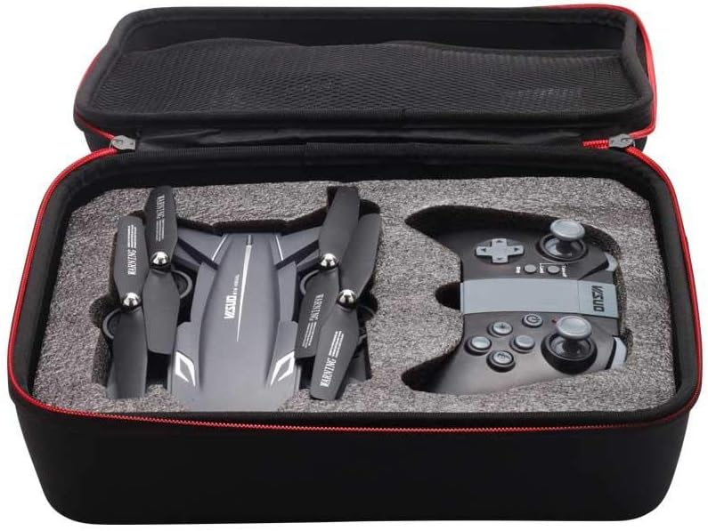 ckground RC Drone Backpack Waterproof Accessories Storage Bag Travel Portable Bag for Optical Flow Positioning Dual Camera Drone Model VISUO XS816 XS809 XS809S XS816