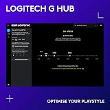 Logitech G203 Lightsync Gaming Mouse 8000 DPI 6 Programmable Buttons White view 5