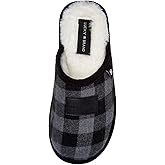 Lucky Brand Boy's Plaid Scuff Slippers – Cozy Comfort with Stylish Plaid Design for Boys