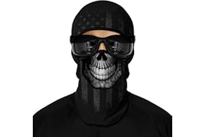 WYSUMMER 3D Balaclava Full Face Mask,Skull Face Shield Motorcycle Head Cover Headwear Mask Ghosts Skull Cover for Men Women