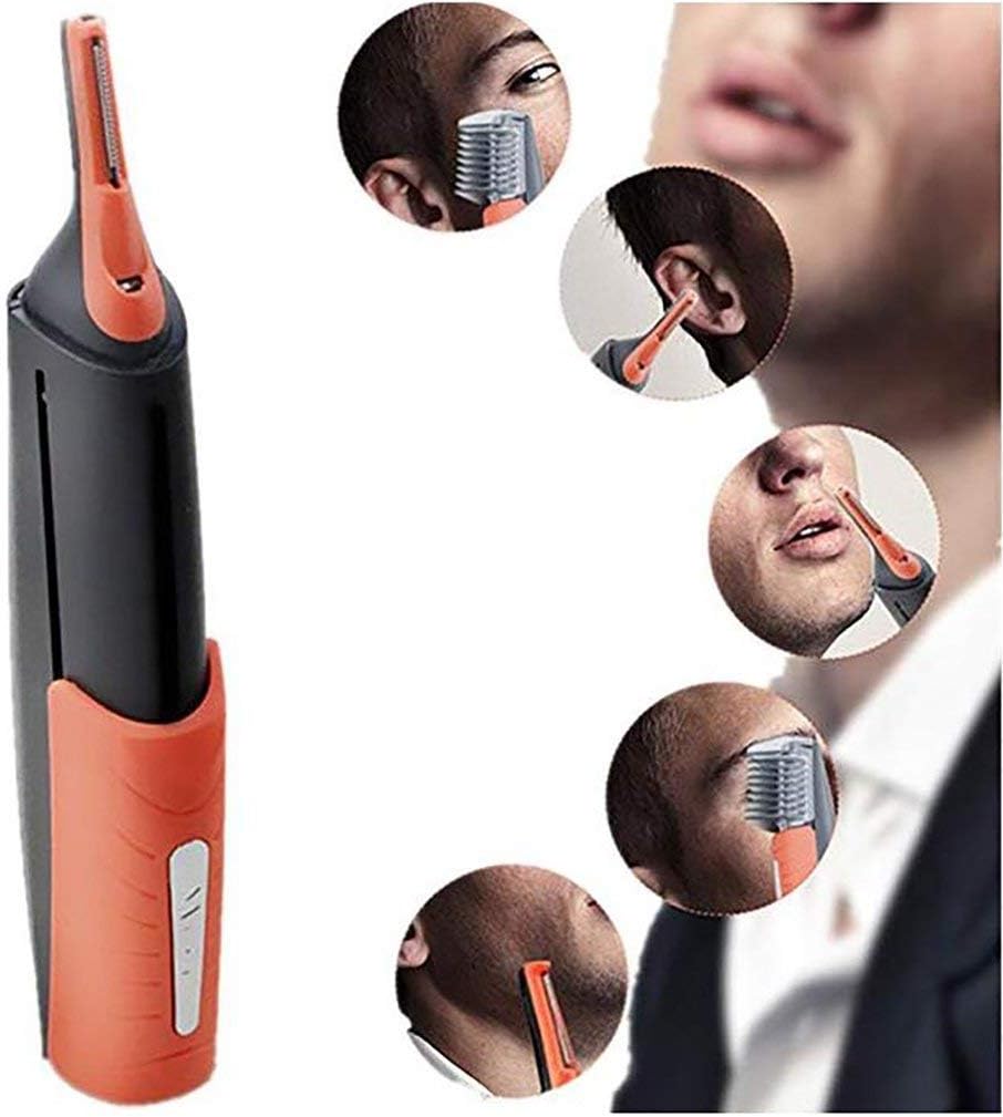 Nose Hair Trimmer 2 in 1,for Men Nose/Ear Hair Eyebrow Trimming
