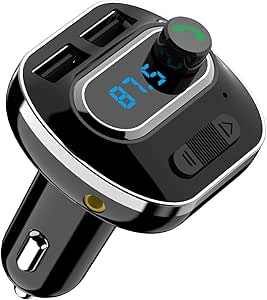 Amazon.com: (Upgraded Version) Bluetooth FM Transmitter for Car
