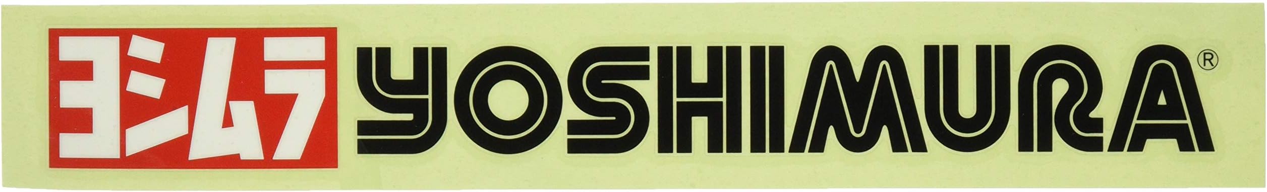 Yoshimura (YOSHIMURA) Yoshimura sticker 250mm Red / Black 904-213-3200