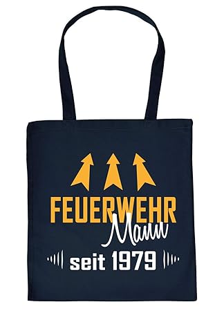 Feuerwehr Geschenk 40 Geburtstag Coole Geschenktasche 40