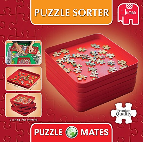 Puzzle Mates Puzzle Sorters - Six Sorting Trays (Jumbo)