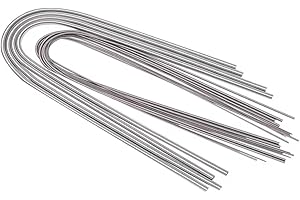 WZHLCX Sheath Spring Stainless Steel Tension Spring Extension Spring Out Dia 8mm 5 Pieces 3.28Ft (0.5X8mm, 5)