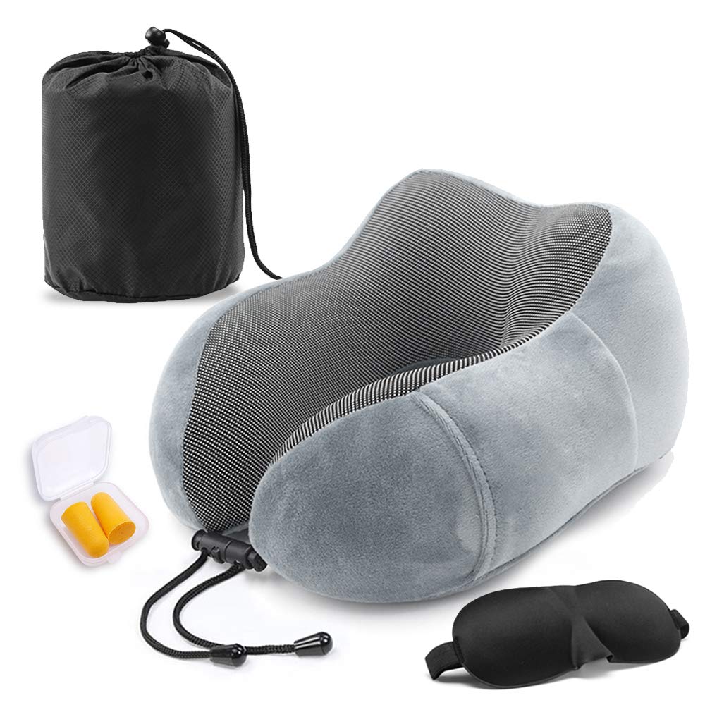 Besser einschlafen auf Reisen mit diesem Reisekissenset