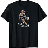 A'ja Wilson: Superstar Pose - Las Vegas Basketball T-Shirt