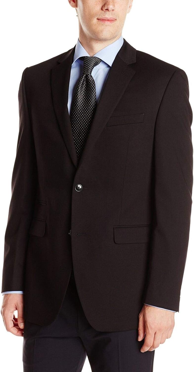 Perry Ellis Men's Slim Fit Suit Separate (Blazer, Pant, and Vest) at  Men’s Clothing store