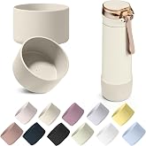 WUQID Silicone Boot Compatible with Stanley Flowstate Spring Bottle 20oz | 2 Pack Anti-Slip &amp; Anti-Scratch Noise Reduction Soft Water Bottom Cover Protector for Stanley Cup &ndash; BPA Free &amp; Dent-Resistant