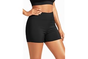 Talisea Womens High Waisted Swim Shorts - 3" Bathing Suit Bottoms Boyshorts Swimsuits Board Shorts with Liner 2025