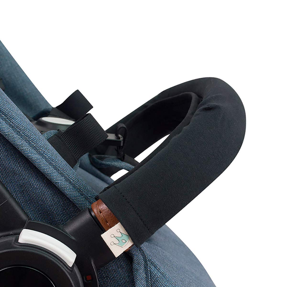 JYOKO Kids Covers Handle, Covers Railing for Stroller (Black Series, Individual) — image 1