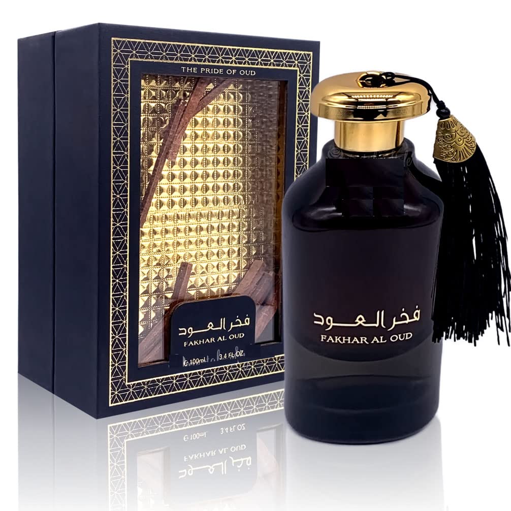 Fakhar al Oudh;Oud; Edp Perfumes Spray by Ard Al Zaafaran with Agar wood Sticks-Tawakkal Perfumes