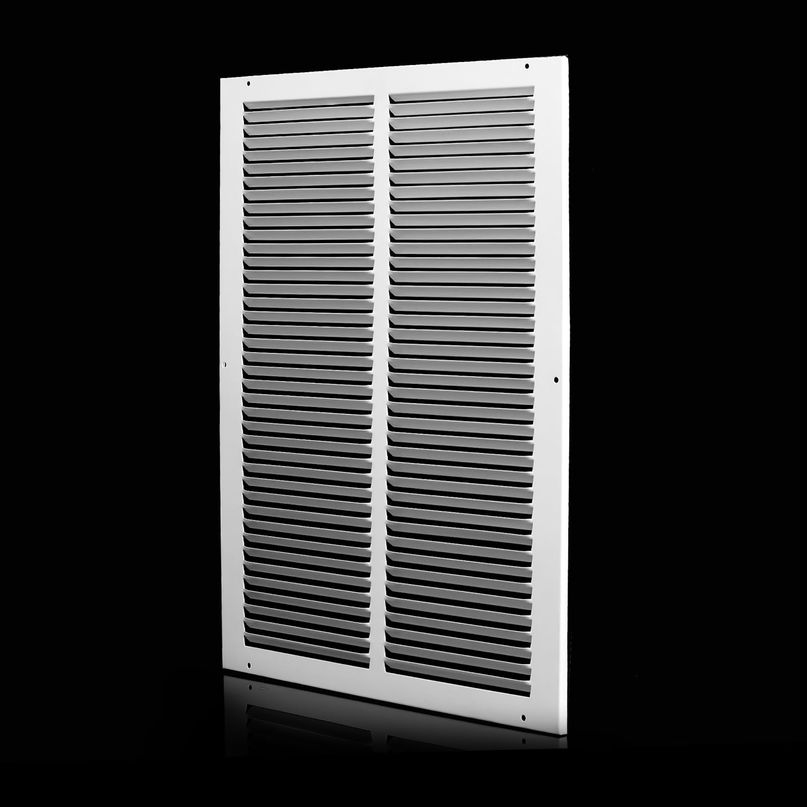 View 1 of 14x20 Return Air Grille(Duct Opening Size),Air Return Vent Cover,Flat Return Air Grilles,Cold Air Return Vent Cover,14x20 Air Return Grille,Outer Dimensions:15.75"Wx21.75"H(14"W x 20"H, Duct Opening)