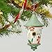 Hallmark Keepsake Christmas Ornament 2018 Year Dated, Poinsettia Beautiful Birdhouse