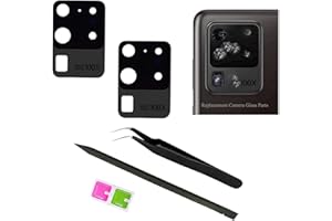 ubrand (2 Pack) S20 Ultra Rear Back Camera Glass Lens Replacement for Samsung Galaxy S20 Ultra S20 Ultra 6.9 Inch SM-G988 wit