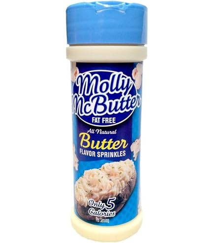 Amazon.com: Molly McButter Fat Free BUTTER FLAVOR SPRINKLES 2oz (6