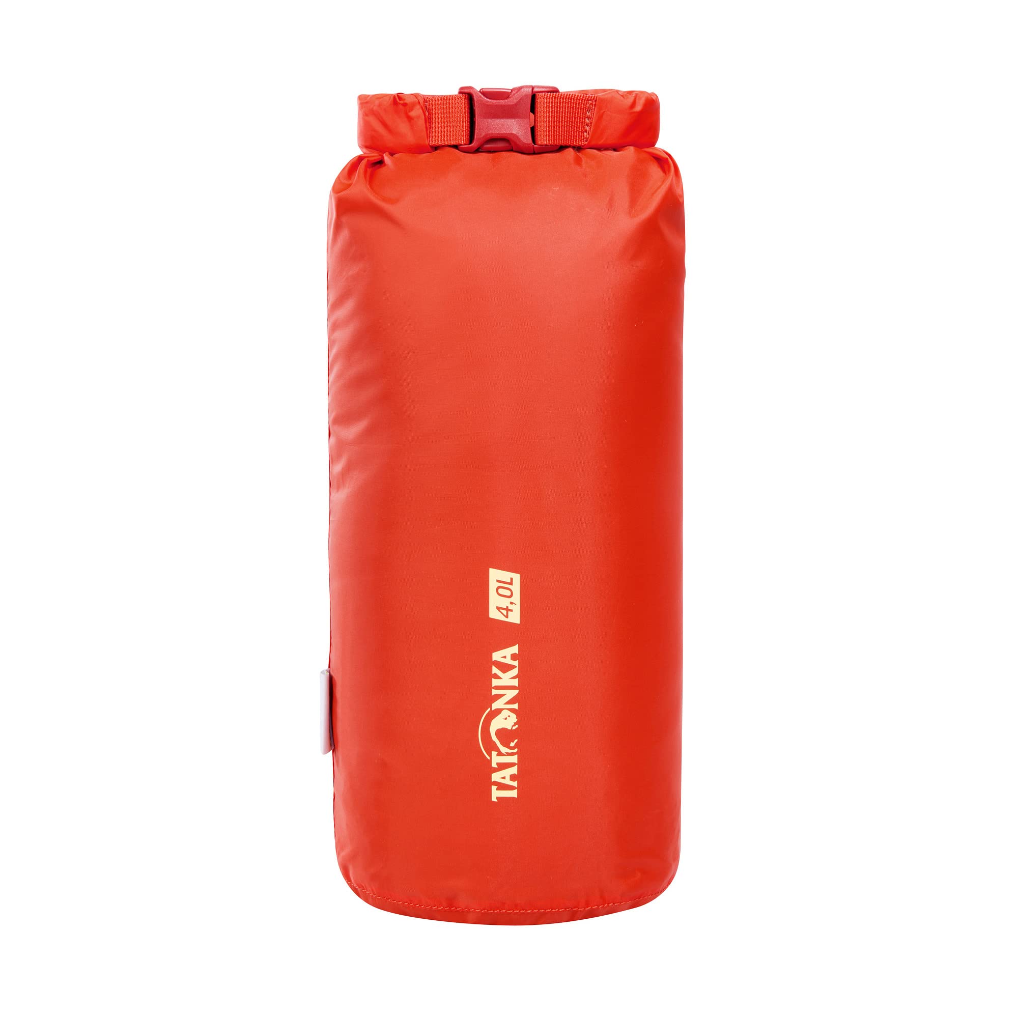 Tatonka Unisex - Adult Dry Bag 4 Litre Storage Bag, Red Orange, Diameter 14 x 38 cm
