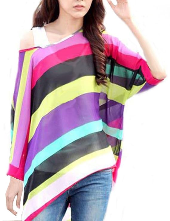 blusas rayadas de colores