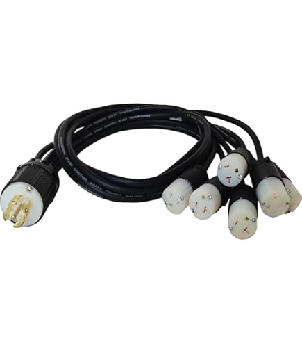 Amazon.com: Parkworld 61292 AC Adapter Cord NEMA L21-30P to L6-30R