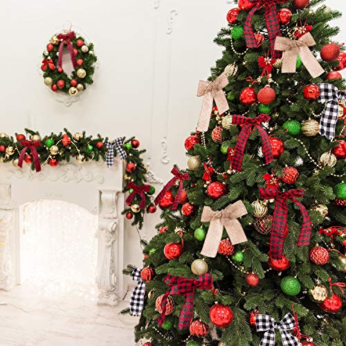 5 Whaline+Christmas+Ribbons+Wrapping+Decoration