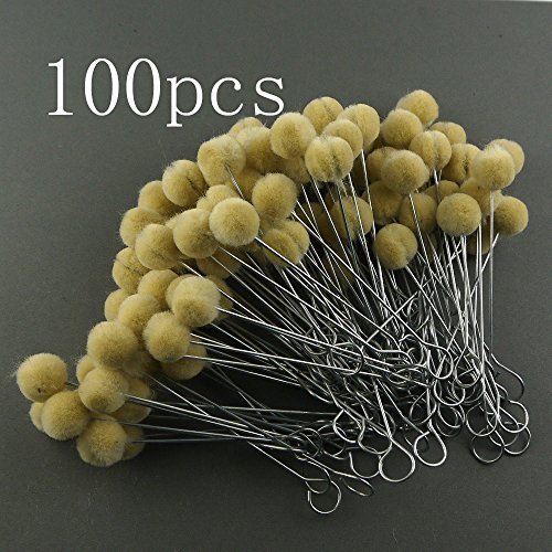 Lemo 100pcs wool daubers dye & finish applicator cl…