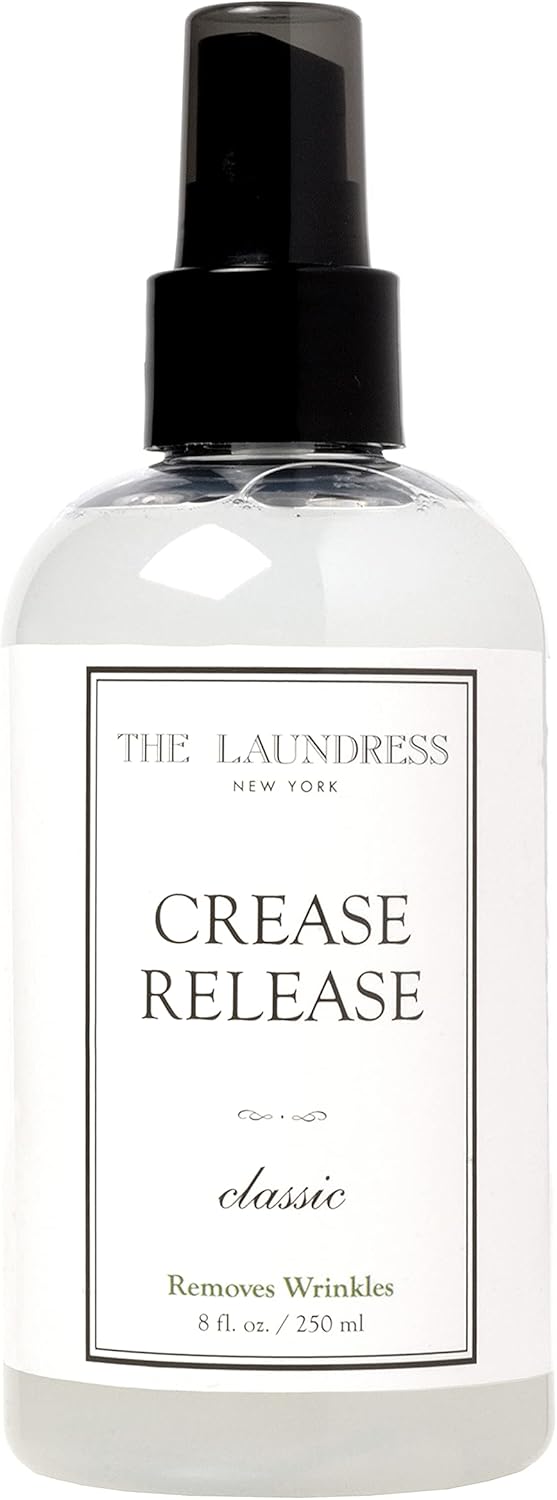 The Laundress - Crease Release, Classic Scented, Wrinkle Release Spray, Shirts, Suits, Curtains & More, Anti Wrinkle Spray for Clothes, Wrinkle Remover Spray, 8 fl oz: Home & Kitchen