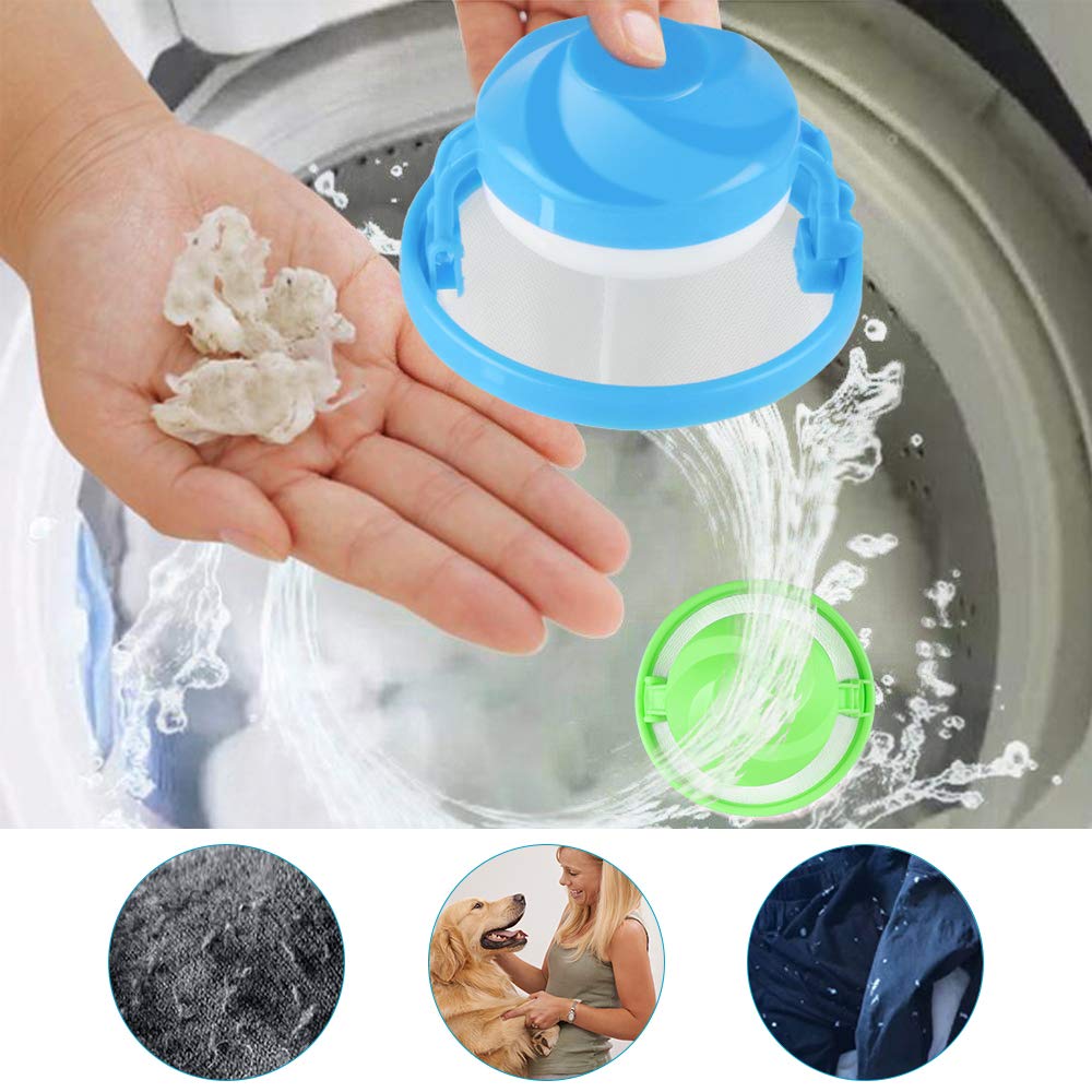 Reducing Clogging Filters Impurities Pet Hair Reusable Magic Floating