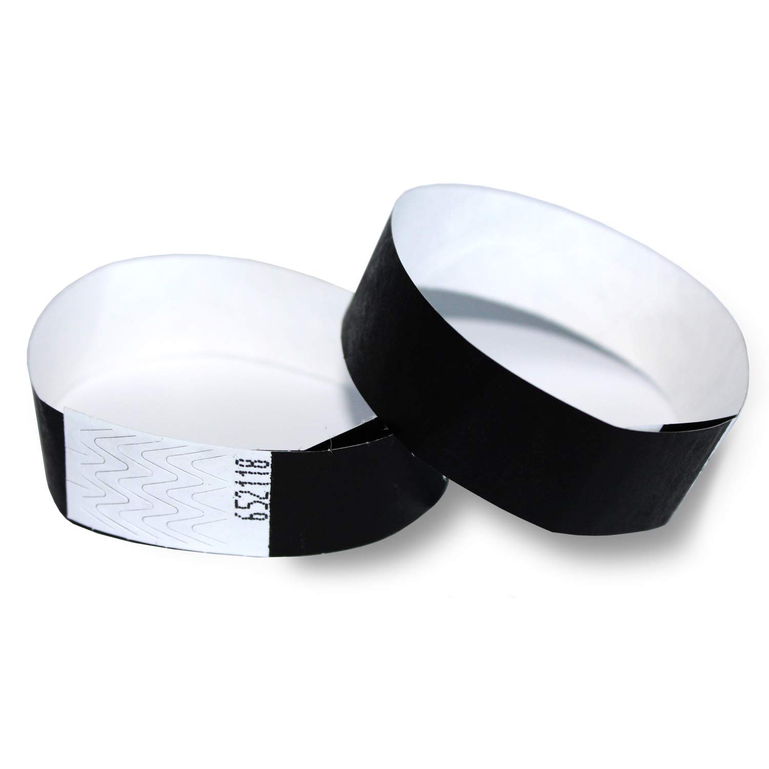 MP - Tyvek Bracelets 250 Units for Events Black