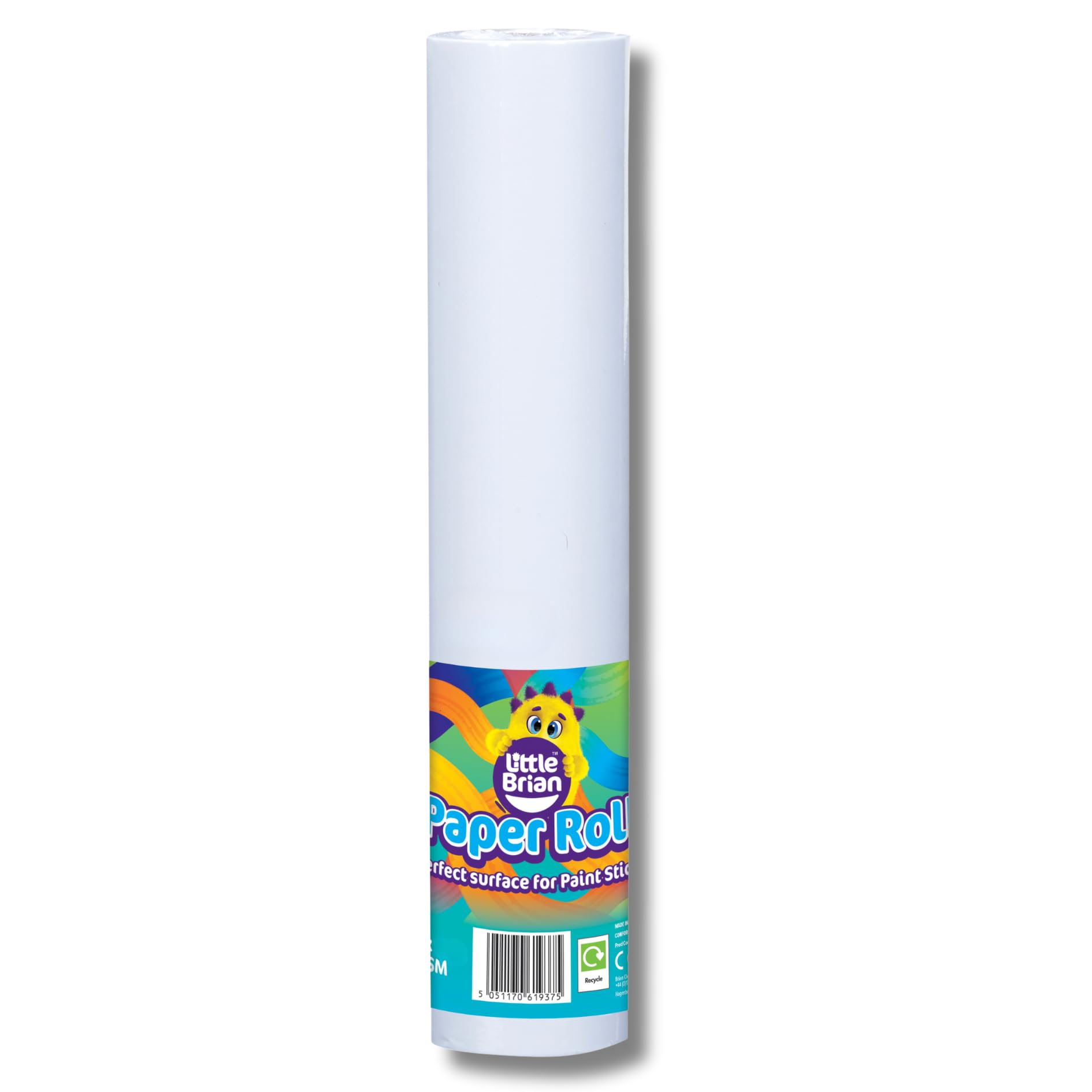 Little Brian Paint Sticks, Paper Roll 15 Metres x 30 Centimetres, Travel Artist Papers, As Much As You Need, Ready to Use