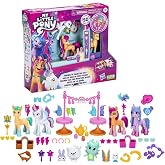 My Little Pony: Make Your Mark Friends of Maretime Bay Toy, 4 Pony Figures and Accessories, for Children 5 and Up