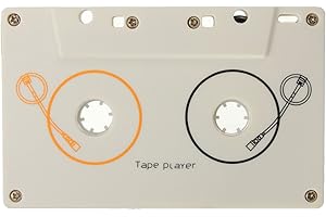 MASLIN - US Warehouse Vintage Car Tape Cassette SD MMC MP3 Player Adapter Kit with Remote Control