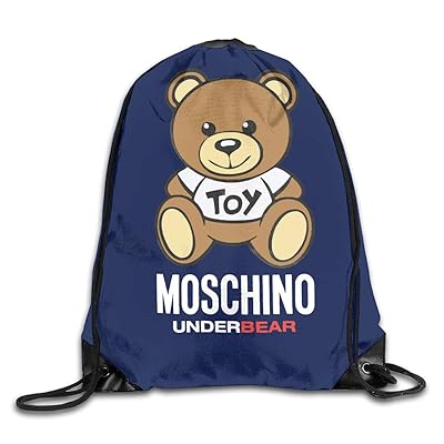 Moschino UnderBEAR Drawstring Backpack Large Size, Jordan Ubuy