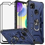 LosruGir for Xiaomi Redmi 10A/9C Case, 2 in 1