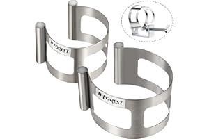 B-FOREST Exhaust Tacking Band Clamp-On Set, 2.5-Inch and 3-Inch Dual-Size Welding Clamps, Universal Clamps for Welding Fabrication and Exhaust Pipe Repair