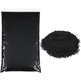Colingmill 3oz Black Flocking Powder for Crafts Nail Art Doll Scenery | Fine Velvet Texture for Crafts, Black Flock Fibers, Model Scenery Decoration, Soft Raised Finish, Perfect for DIY Projects