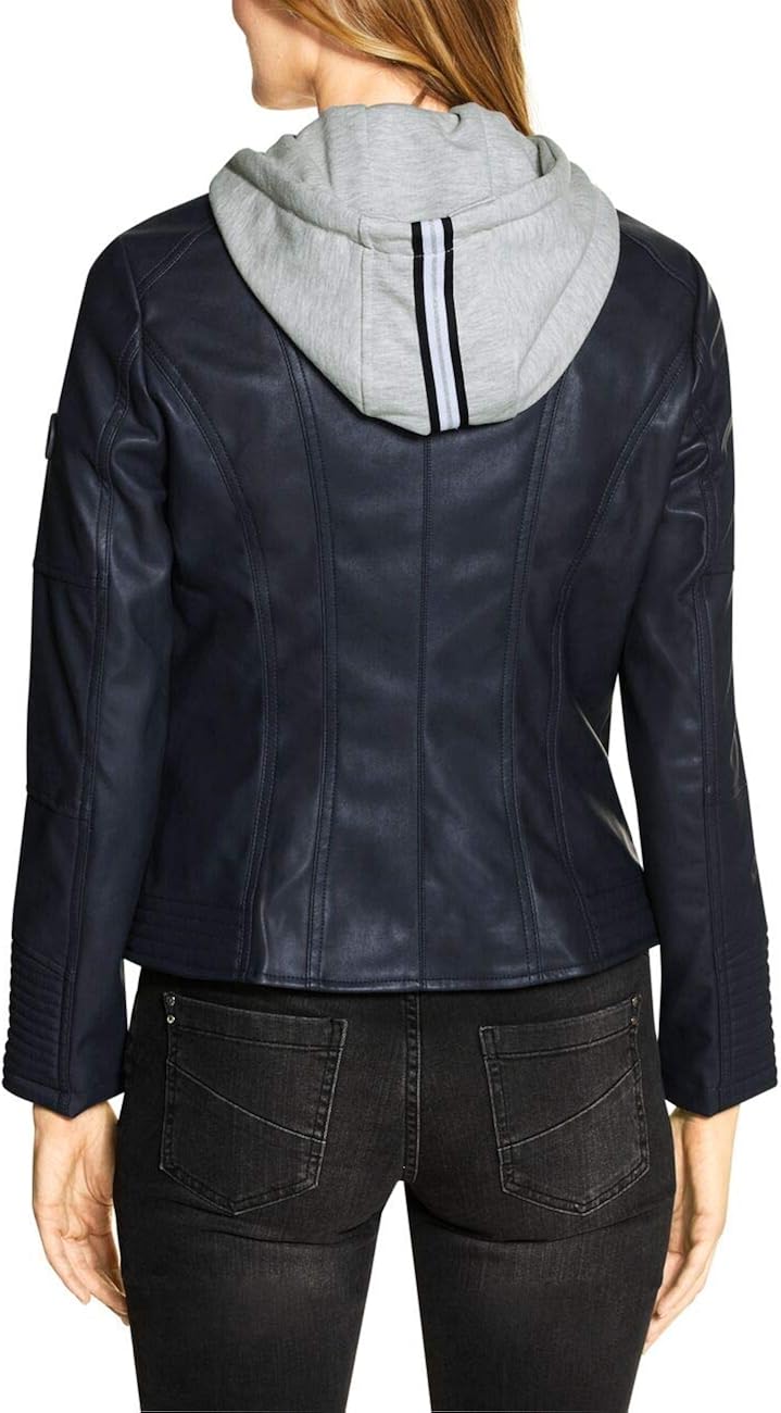 CECIL Damen 211093 Kunstlederjacke