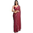 DIVUS Ready to wear Pre draped Prestitched one min readymade Designer Parywear saree with Unstitch Blouse