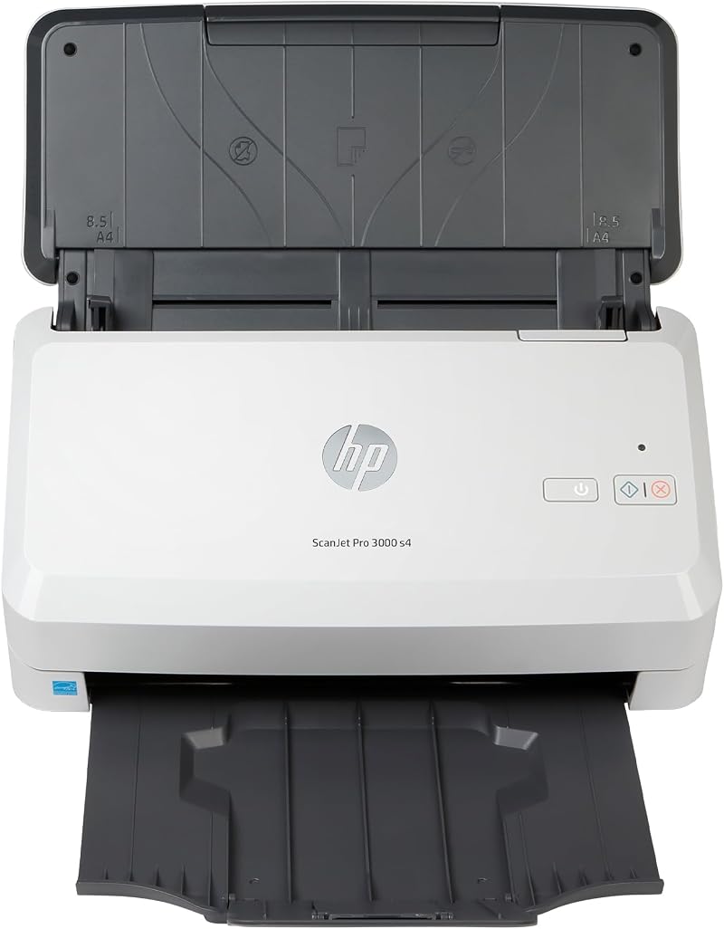 HP ScanJet Pro 3000 s4 Sheet-Feed Scanner 6FW07A Light Grey ADF Up to 40ppm