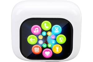 Focket Translation Earbuds, Real Time Voice Translation 140 Languages Active Noise Cancellation Touch Screen Charging Case wi