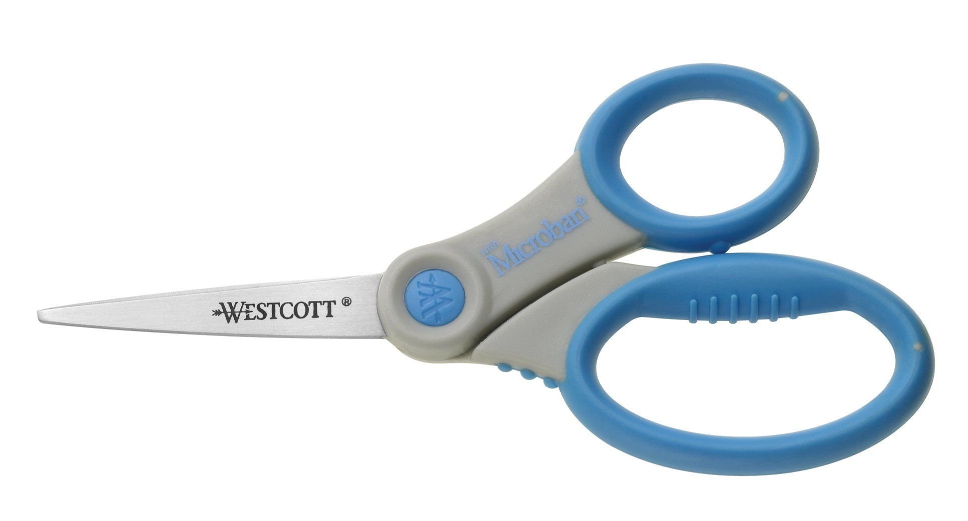 Westcott E-30760 Touch Scissors - Blue/Grey