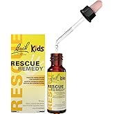 Bach RESCUE REMEDY KIDS Dropper 10mL, Natural Flower Essence, Vegan, Gluten and Sugar-Free